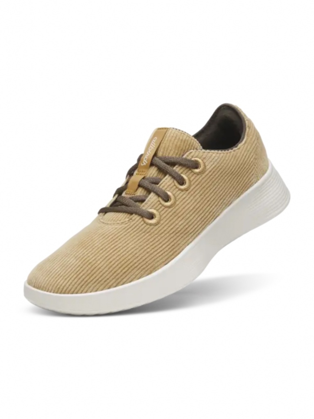 ALLBIRDS Runner Go Corduroy Sneakers Men’s 9.5 Tan